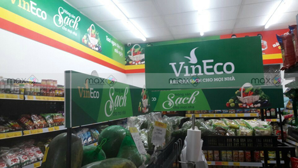 Biển quảng cáo,banner cho hệ thống siêu thị Vinmart